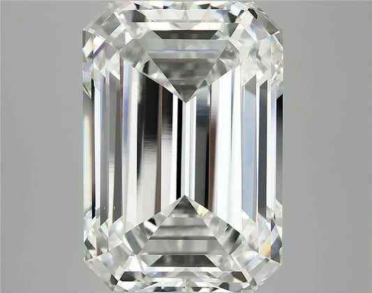 10.00ct Emerald Lab Grown Diamond (Colour F, Clarity VS1, IGI Certified)