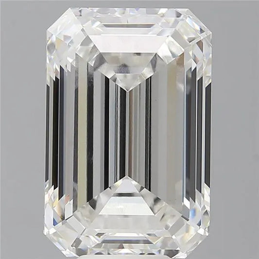 10.00ct Emerald Lab Grown Diamond (Colour F, Clarity VVS2, IGI Certified)