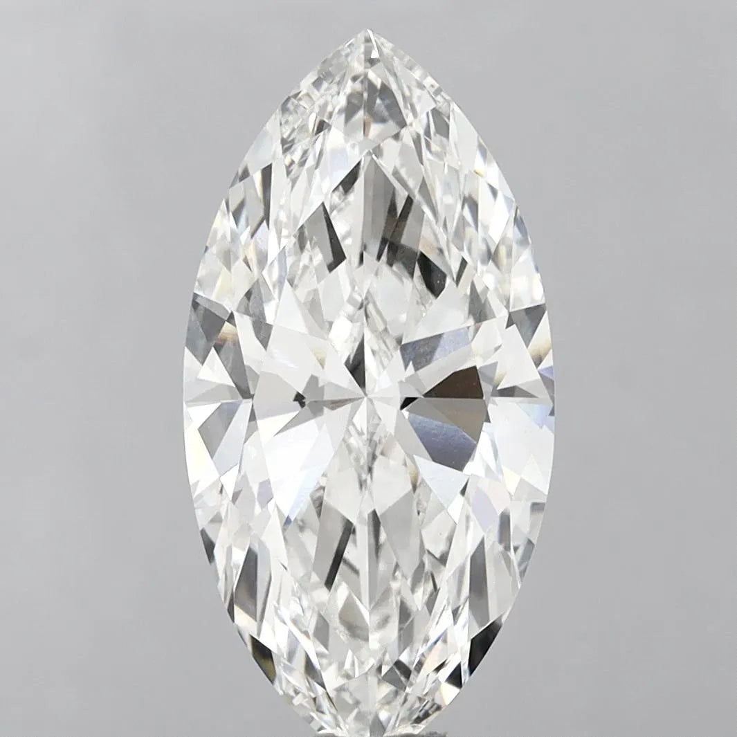 10.00ct Marquise Lab Grown Diamond (Colour G, Clarity VVS2, IGI Certified)