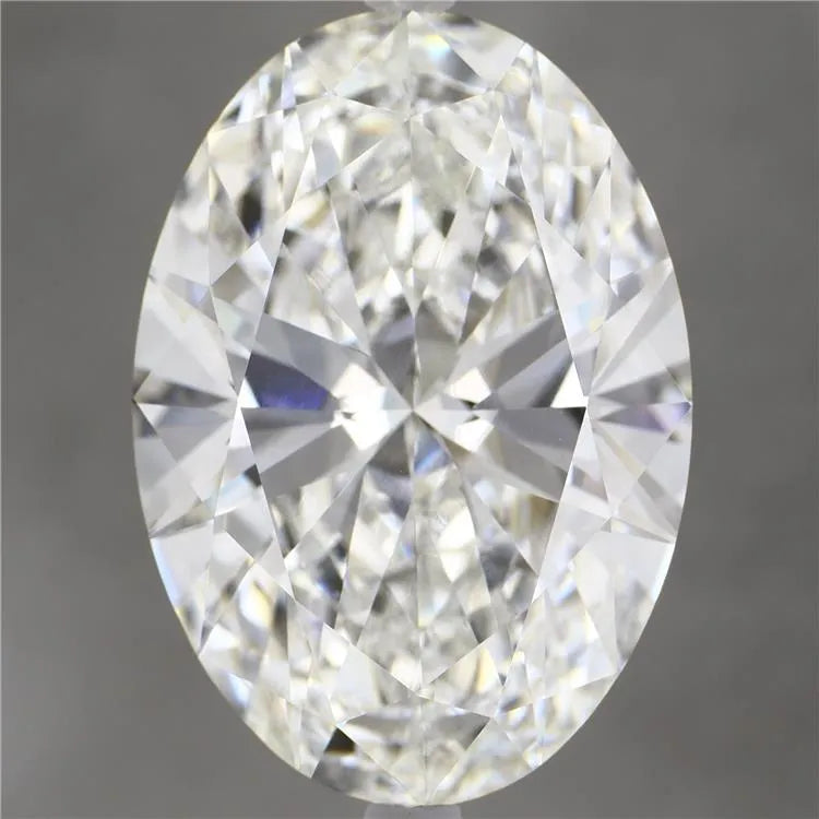 10.00ct Oval Lab Grown Diamond (Colour F, Clarity VVS2, IGI Certified)