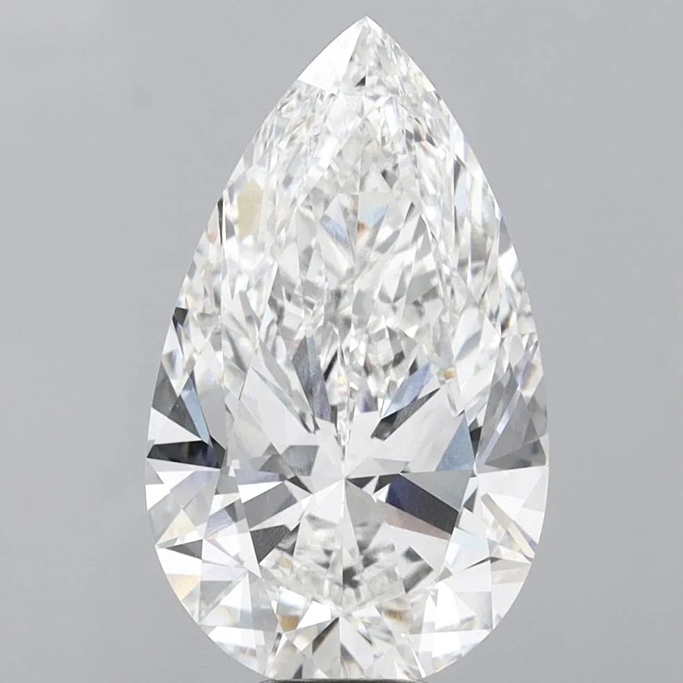 10.00ct Pear Lab Grown Diamond (Colour E, Clarity VVS1, IGI Certified)