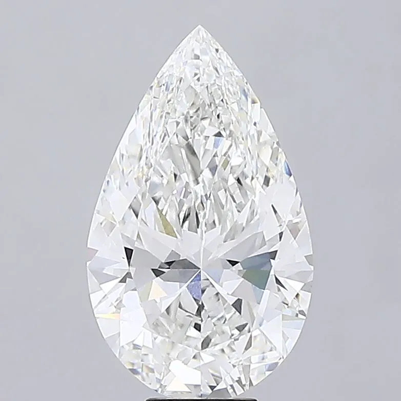 10.00ct Pear Lab Grown Diamond (Colour F, Clarity VVS2, IGI Certified)