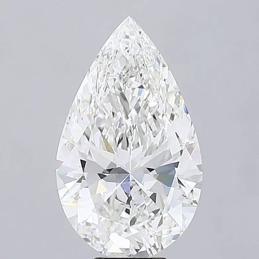 10.00ct Pear Lab Grown Diamond (Colour F, Clarity VVS2, IGI Certified)