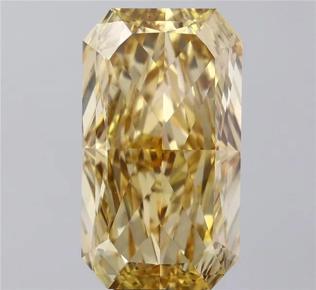 10.00ct Radiant Lab Grown Diamond (Colour Fancy Intense Yellow, Clarity VS1, IGI Certified)