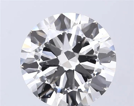 10.00ct Round Lab Grown Diamond (Colour F, Clarity VS2, Cut EX, IGI Certified)