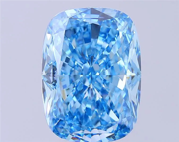 10.01ct Cushion modified Lab Grown Diamond (Colour Fancy Vivid Blue, Clarity VVS2, IGI Certified)