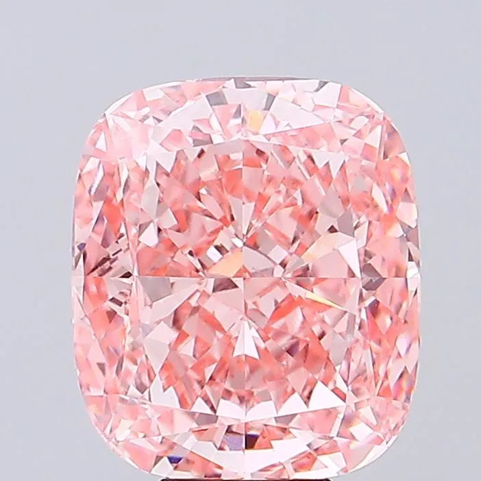 10.01ct Cushion modified Lab Grown Diamond (Colour Fancy Vivid Pink, Clarity VS2, IGI Certified)