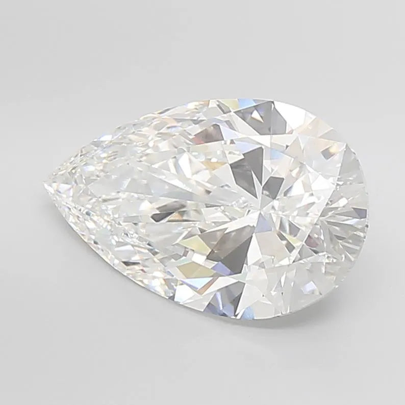 10.01ct Pear Lab Grown Diamond (Colour E, Clarity VVS2, IGI Certified)