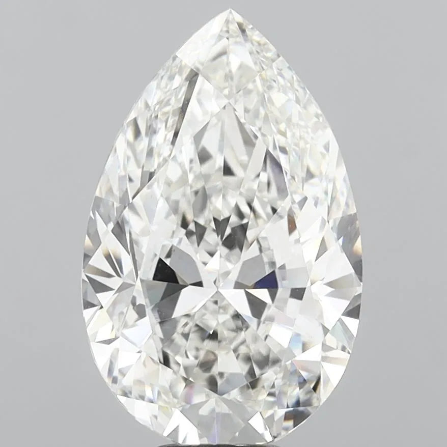 10.01ct Pear Lab Grown Diamond (Colour G, Clarity VVS2, IGI Certified)