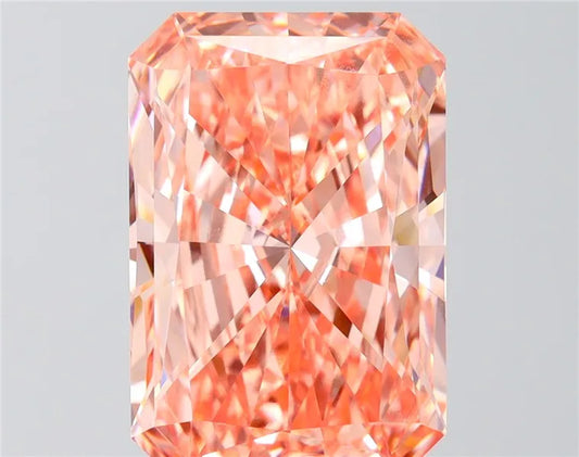 10.01ct Radiant Lab Grown Diamond (Colour Fancy Vivid Pink, Clarity VVS2, IGI Certified)