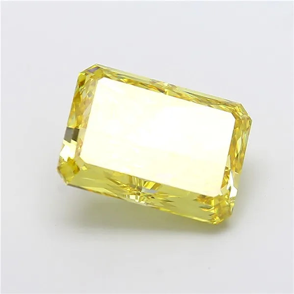 10.01ct Radiant Lab Grown Diamond (Colour Fancy Vivid Yellow, Clarity VS1, IGI Certified)