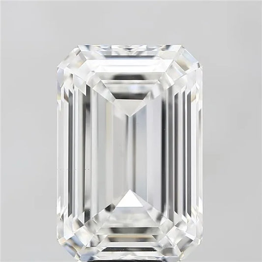 10.02ct Emerald Lab Grown Diamond (Colour F, Clarity VS1, IGI Certified)