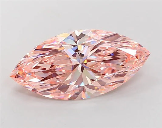 10.02ct Marquise Lab Grown Diamond (Colour Fancy Intense Pink, Clarity VVS2, IGI Certified)