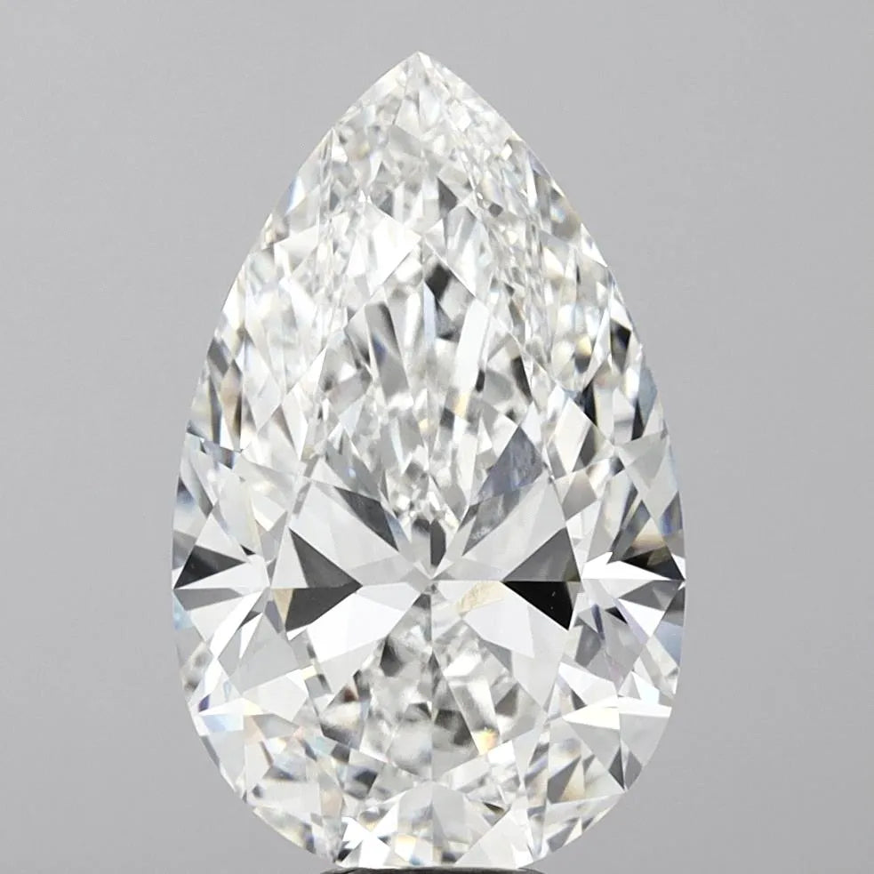 10.02ct Pear Lab Grown Diamond (Colour F, Clarity VVS2, IGI Certified)