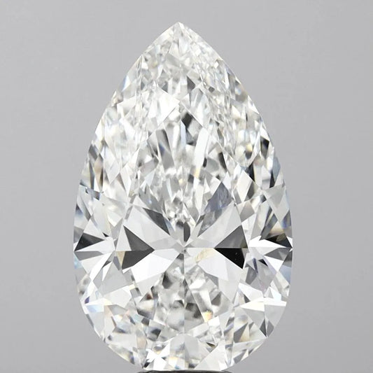 10.02ct Pear Lab Grown Diamond (Colour F, Clarity VVS2, IGI Certified)