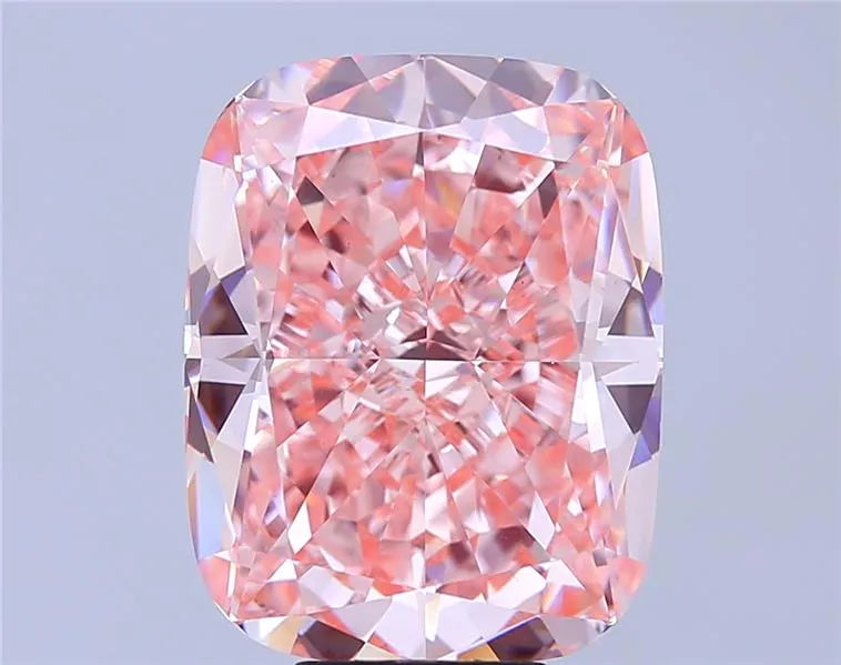 10.03ct Cushion modified Lab Grown Diamond (Colour Fancy Vivid Pink, Clarity VS1, IGI Certified)