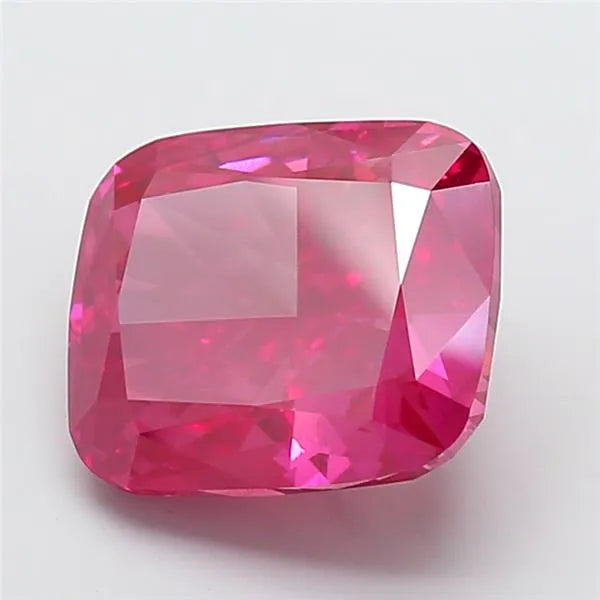 10.03ct Cushion modified Lab Grown Diamond (Colour Fancy Vivid Pink, Clarity VS1, IGI Certified)
