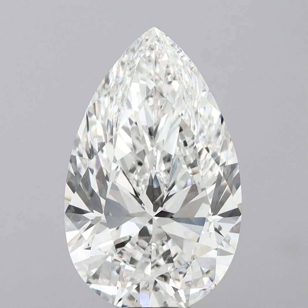 10.03ct Pear Lab Grown Diamond (Colour E, Clarity VVS2, IGI Certified)