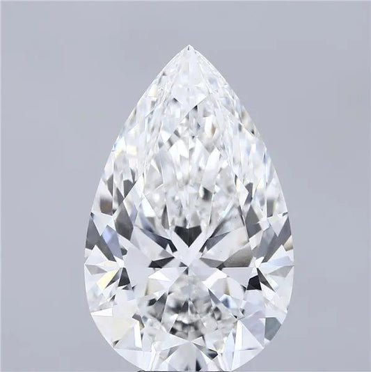 10.04ct Pear Lab Grown Diamond (Colour F, Clarity VS1, IGI Certified)