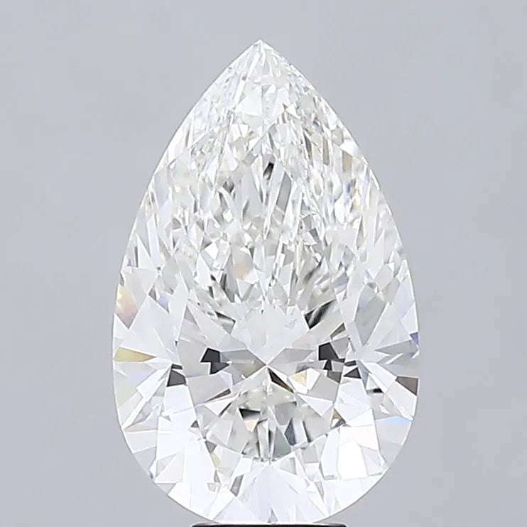 10.05ct Pear Lab Grown Diamond (Colour F, Clarity VVS2, IGI Certified)