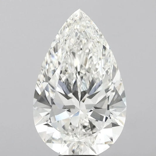10.05ct Pear Lab Grown Diamond (Colour G, Clarity VVS2, IGI Certified)