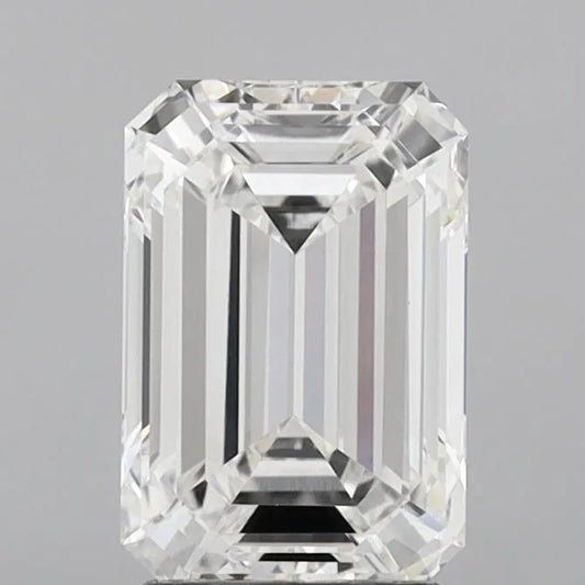 10.06ct Emerald Lab Grown Diamond (Colour E, Clarity VVS1, IGI Certified)