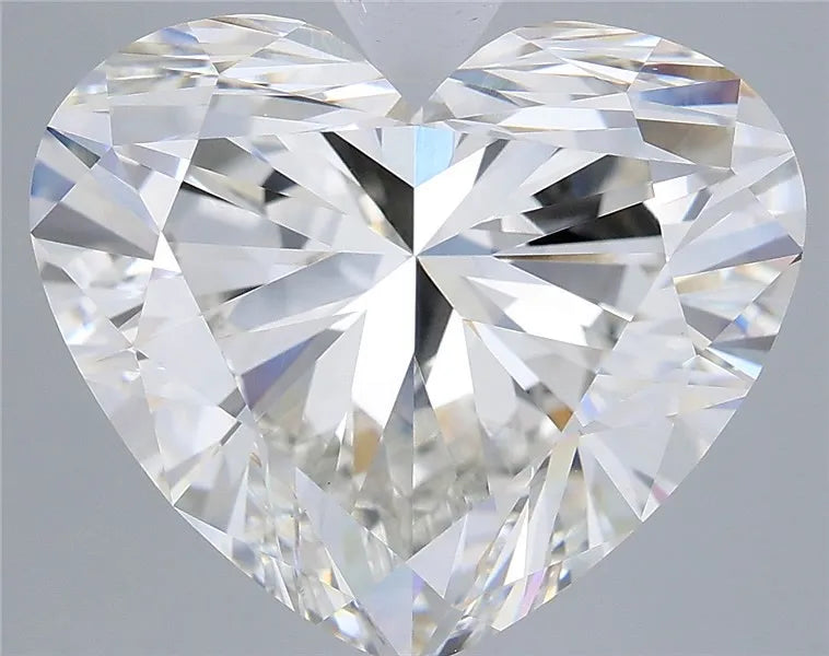 10.06ct Heart Lab Grown Diamond (Colour G, Clarity VVS2, IGI Certified)