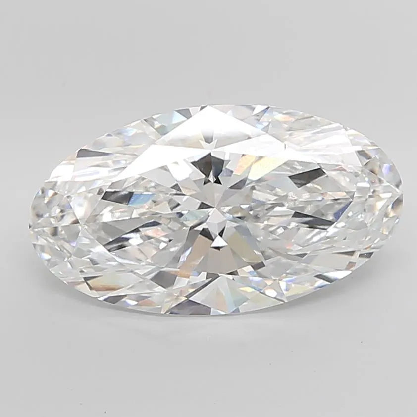 10.06ct Oval Lab Grown Diamond (Colour E, Clarity VVS2, IGI Certified)