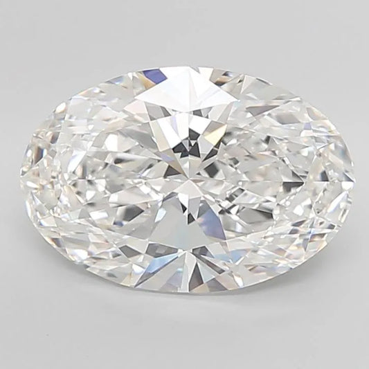 10.07ct Oval Lab Grown Diamond (Colour F, Clarity VVS2, IGI Certified)