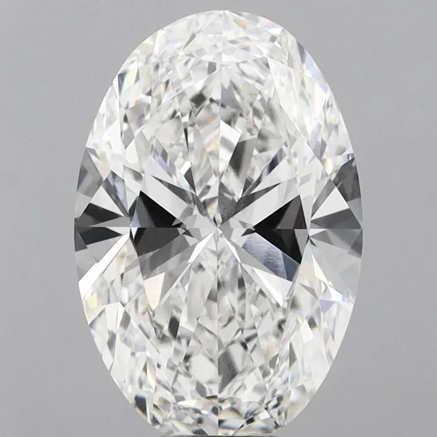 10.07ct Oval Lab Grown Diamond (Colour F, Clarity VVS2, IGI Certified)