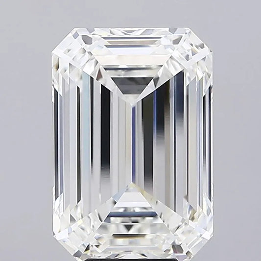 10.08ct Emerald Lab Grown Diamond (Colour G, Clarity VVS1, IGI Certified)