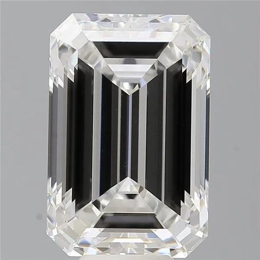 10.09ct Emerald Lab Grown Diamond (Colour F, Clarity VVS2, IGI Certified)