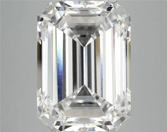 10.10ct Emerald Lab Grown Diamond (Colour E, Clarity VVS2, IGI Certified)