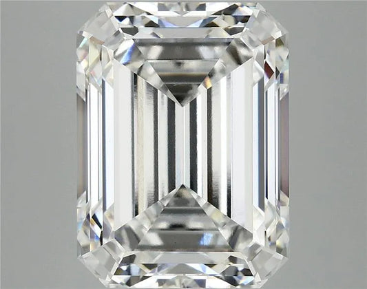10.10ct Emerald Lab Grown Diamond (Colour F, Clarity VVS2, IGI Certified)