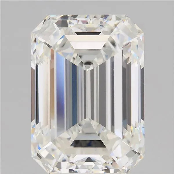 10.11ct Emerald Lab Grown Diamond (Colour E, Clarity VVS2, IGI Certified)