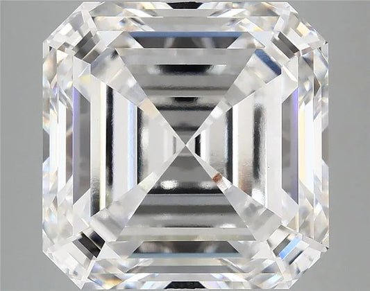 10.17ct Asscher Lab Grown Diamond (Colour E, Clarity VVS2, IGI Certified)