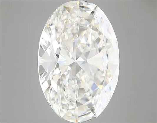 10.20ct Oval Lab Grown Diamond (Colour G, Clarity VVS1, IGI Certified)
