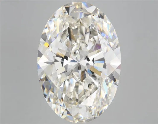 10.30ct Oval Lab Grown Diamond (Colour H, Clarity VS1, IGI Certified)