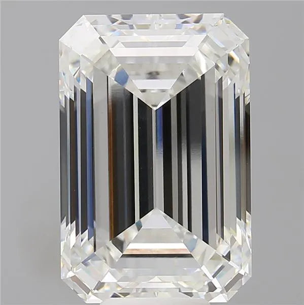 10.56ct Emerald Lab Grown Diamond (Colour F, Clarity VVS2, IGI Certified)