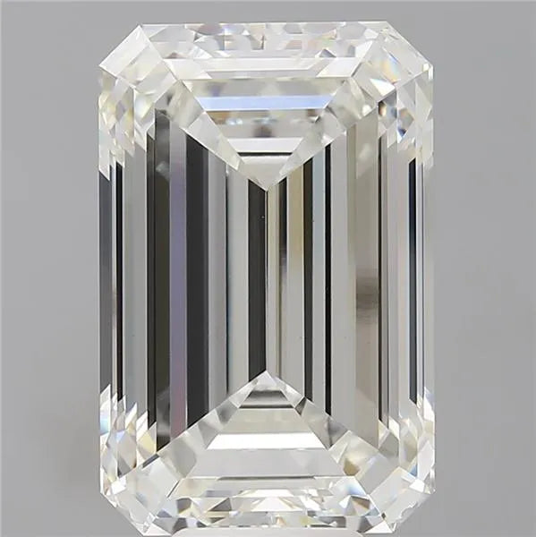 10.56ct Emerald Lab Grown Diamond (Colour G, Clarity VVS2, IGI Certified)