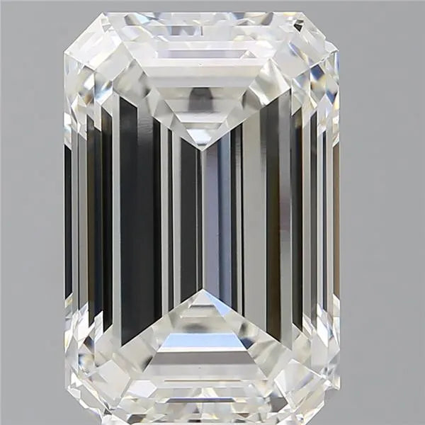 10.57ct Emerald Lab Grown Diamond (Colour G, Clarity VVS2, IGI Certified)