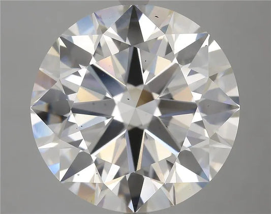 10.57ct Round Lab Grown Diamond (Colour G, Clarity VS2, Cut ID, IGI Certified)