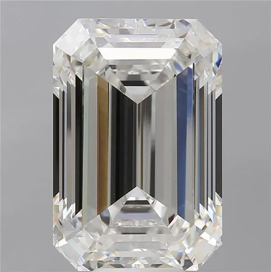 10.59ct Emerald Lab Grown Diamond (Colour F, Clarity VVS2, IGI Certified)
