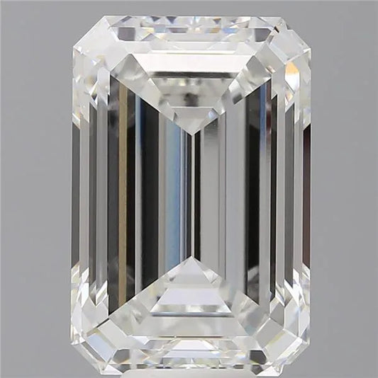 10.60ct Emerald Lab Grown Diamond (Colour E, Clarity VVS2, IGI Certified)