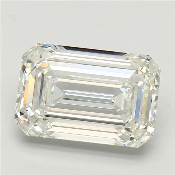10.62ct Emerald Lab Grown Diamond (Colour G, Clarity VS2, IGI Certified)