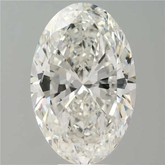 10.62ct Oval Lab Grown Diamond (Colour G, Clarity VVS2, IGI Certified)