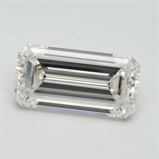 10.66ct Emerald Lab Grown Diamond (Colour H, Clarity VS1, IGI Certified)