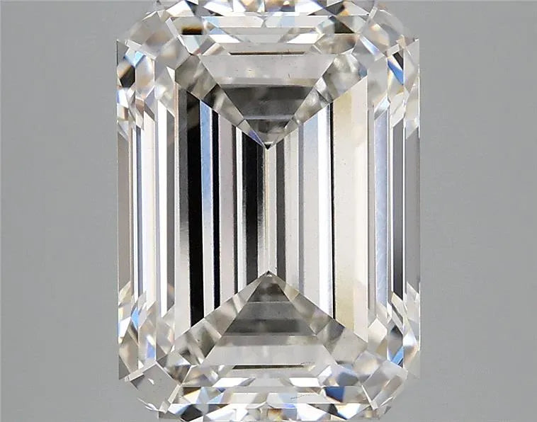 5.10ct Emerald Lab Grown Diamond (Colour H, Clarity VS1, IGI Certified)