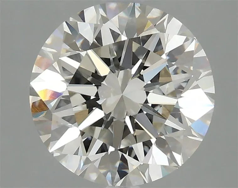 3.02ct Round Lab Grown Diamond (Colour H, Clarity VS1, Cut EX, IGI Certified)
