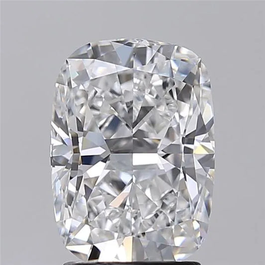 2.55ct Cushion modified Lab Grown Diamond (Colour D, Clarity VVS2, IGI Certified)
